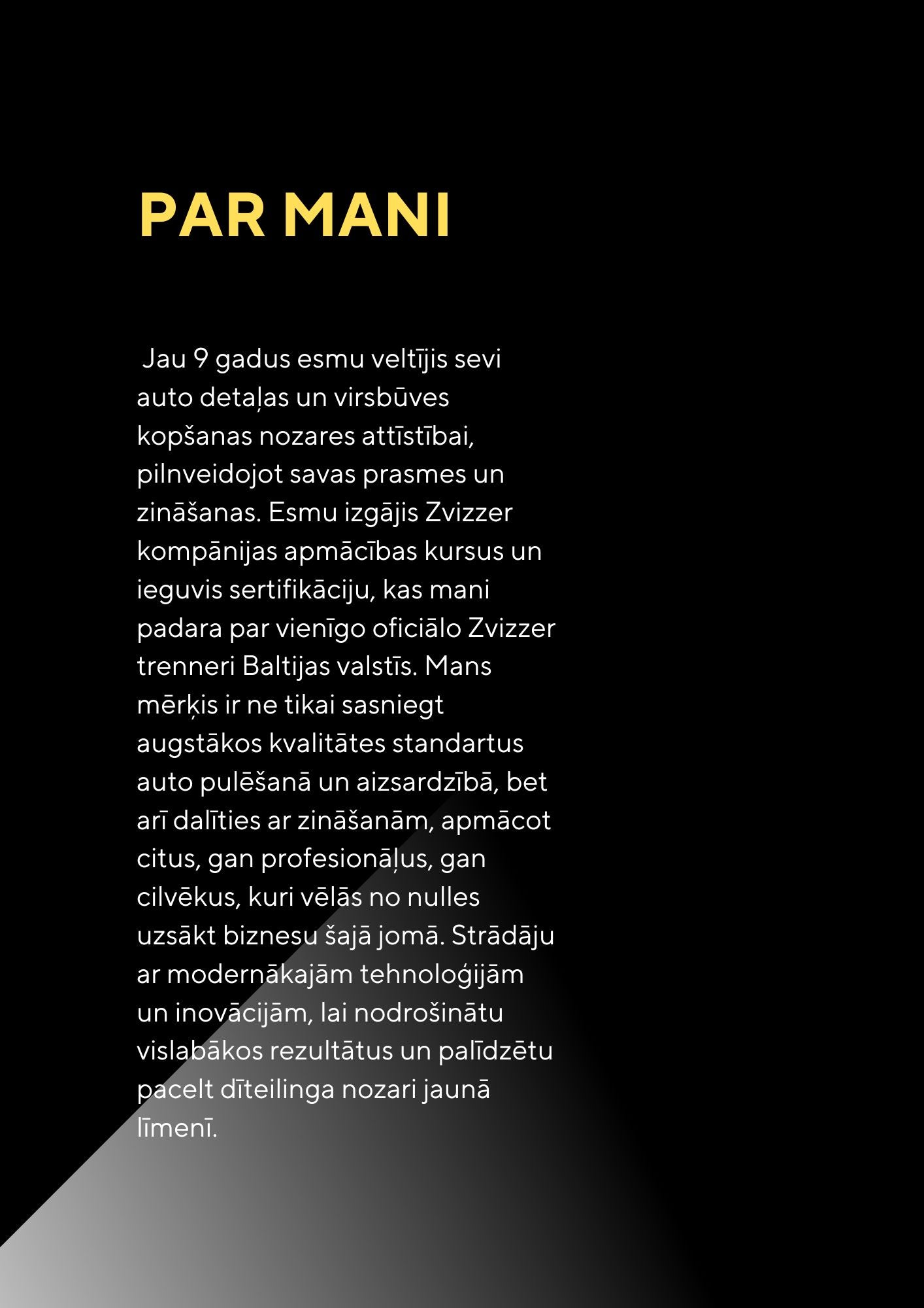 Profesionāli virsbūves pulēšanas kursi